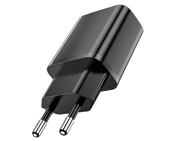  Сетевое зарядное устройство 1USB 2.1A Borofone BA52A (Black) 