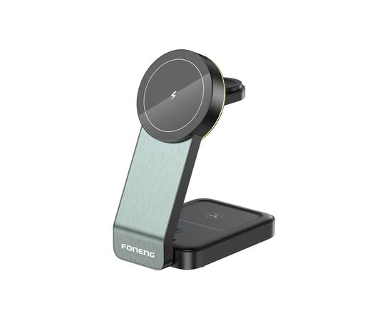  Беспроводное зарядное устройство 3в1 Foneng CP123 15W (Black) 