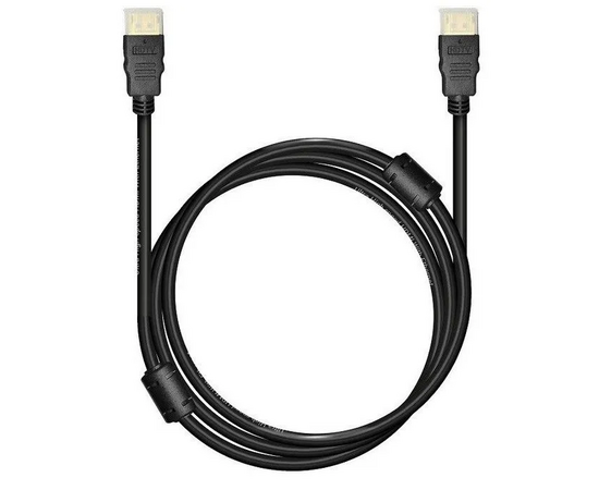  Кабель Bion BXP-HDMI21-020 HDMI v2.1, 19M/19M, 3D, 8K UHD, экран, ферритовые кольца, 2м, черный 