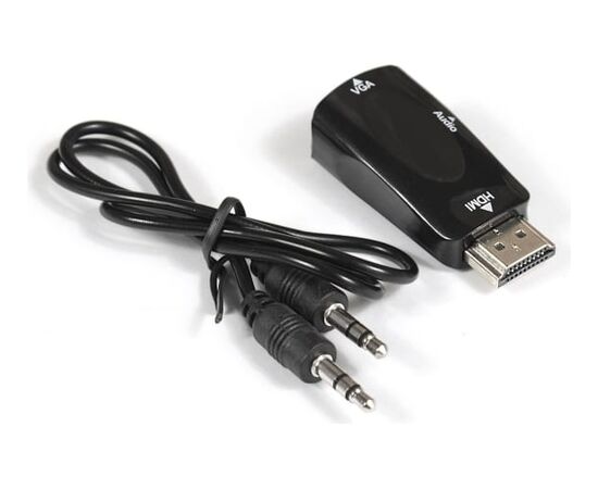 Переходник Exegate EX-HDMIM-VGAF-C EX284927RUS HDMI-VGA 19M/15F 