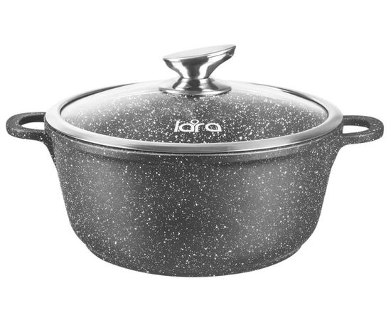  Кастрюля Lara LR02-206 Rio 28см, 6.1л 