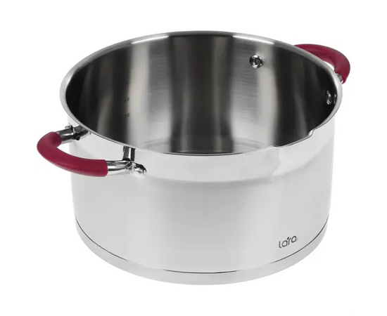  Кастрюля LARA LR02-315 Viva нерж 7.2л 
