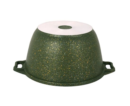  Кастрюля Kukmara Trendy style malachite к41tsml а/пр литая 4,0л стекл.кр 