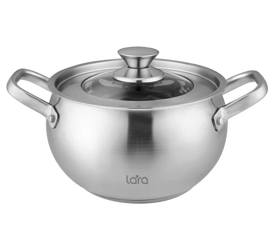  Кастрюля LARA LR02-261 Токио нерж 