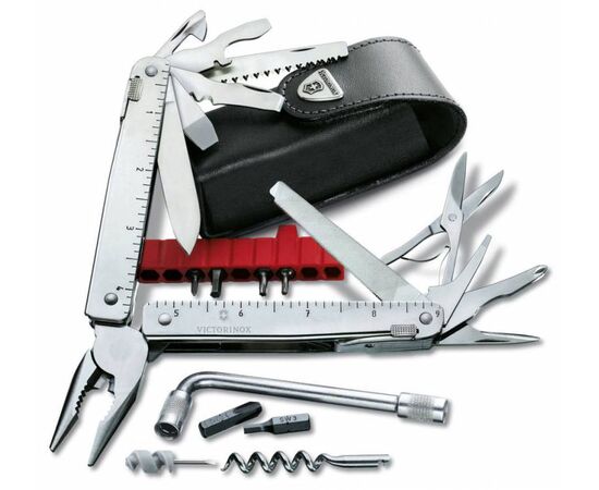  Мультитул Victorinox SwissTool X Plus (3.0338.L) 115мм 39функций серебристый карт.коробка 