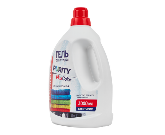  Гель для стирки Maunfeld MWL3000PC Purity Max color 3000мл 