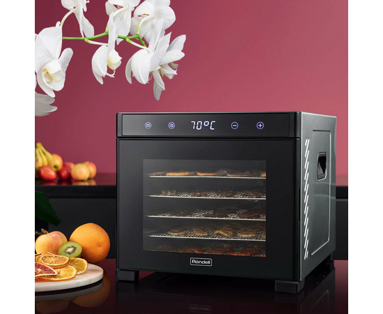  Сушка для фруктов и овощей Rondell RDE-1750 черный 