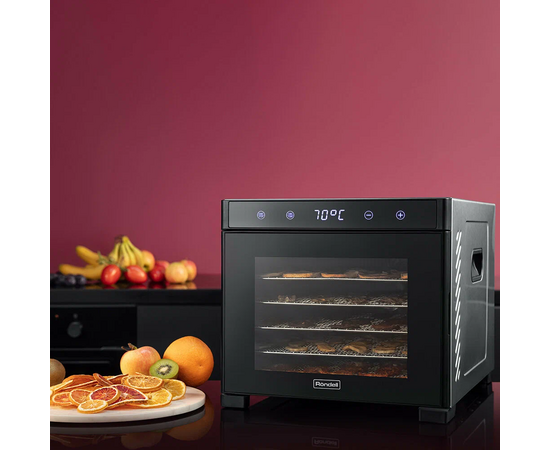  Сушка для фруктов и овощей Rondell RDE-1750 черный 