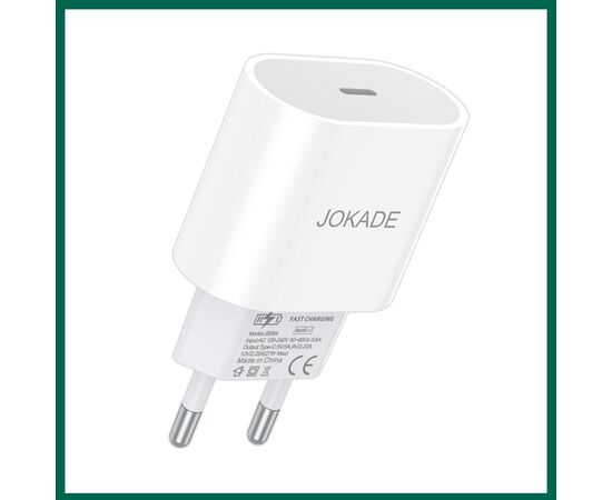  СЗУ JOKADE JB064 USB-C PD27W (white) 