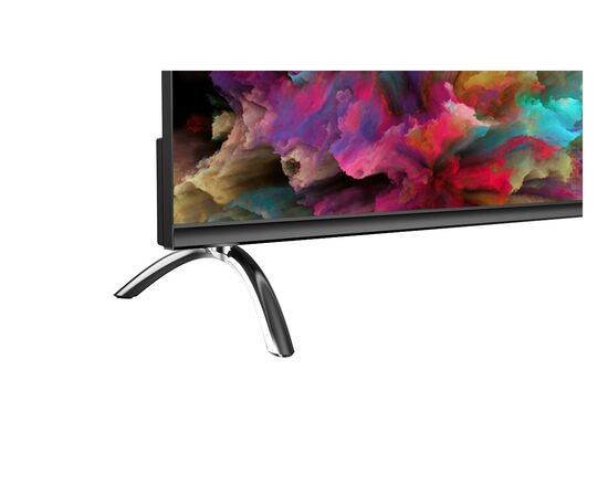  55" Телевизор Harper 55Q850TS серебристый 3840x2160, QLED, Ultra HD, 60 Гц, Frameless, WI-FI, SMART TV, Android TV 