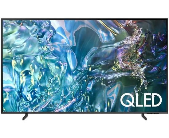  50" Телевизор Samsung QE50Q60DAUXRU QLED серый 3840x2160, 4K Ultra HD, 60 Гц, Wi-Fi, Smart TV, Tizen OS 