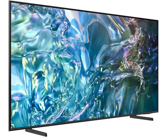  50" Телевизор Samsung QE50Q60DAUXRU QLED серый 3840x2160, 4K Ultra HD, 60 Гц, Wi-Fi, Smart TV, Tizen OS 