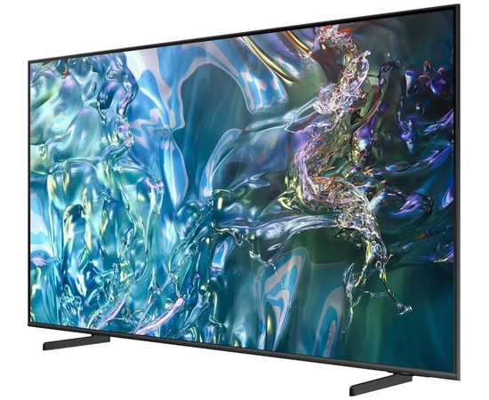  50" Телевизор Samsung QE50Q60DAUXRU QLED серый 3840x2160, 4K Ultra HD, 60 Гц, Wi-Fi, Smart TV, Tizen OS 