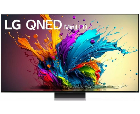  75" Телевизор LG 75QNED91T6A.ARUB черный 3840x2160, 4K Ultra HD, 120 Гц, Wi-Fi, Smart TV, webOS 
