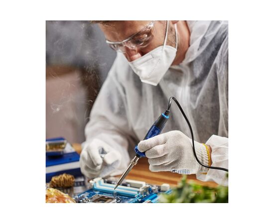  Паяльник Rexant 12-0122-1 Профи керамический нагреватель, долговечное жало, 30Вт, 230В 