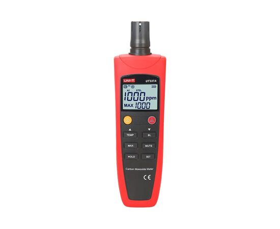  Детектор СО газа UNI-T UT337A 0,1000ppm, аудио и визуальное оповещение 