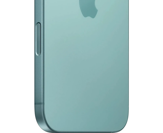  Смартфон Apple iPhone 16 MYED3HN/A 128Gb бирюзовый 3G 4G 1Sim 6.1" 1179x2556 iOS 18 48Mpix 802.11 a/b/g/n/ac/ax/be NFC GPS Protect 