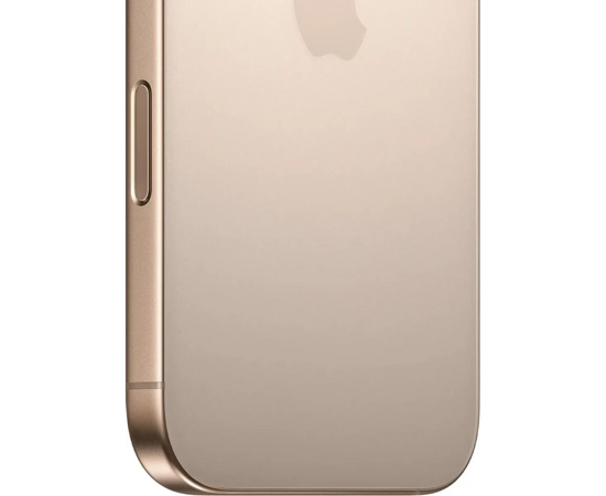  Смартфон Apple iPhone 16 Pro MYN23J/A 256Gb бежевый титан 3G 4G 1Sim 6.3" iOS 18 802.11 a/b/g/n/ac/ax/be NFC GPS 