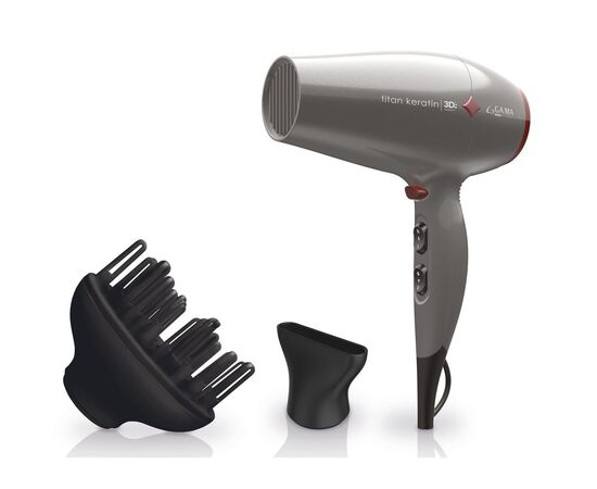  Фен GA.MA GH0303 DIAMOND 3D TITAN KERATIN 
