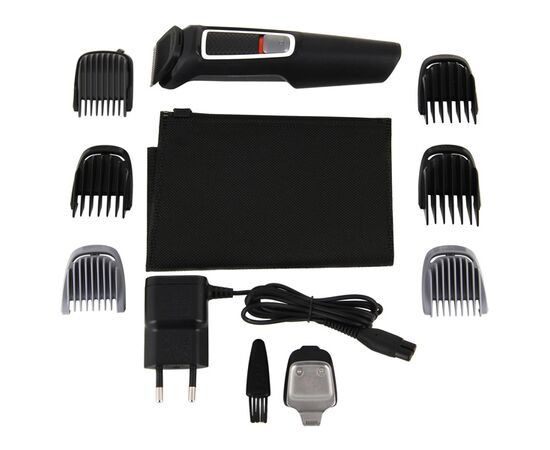  Триммер Philips MG3740/15 черный (насадок в компл:9шт) 