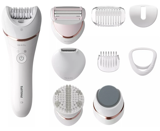  Эпилятор Philips BRE740/10 белый 