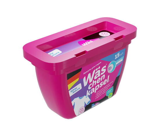  Капсулы для стирки More choice Wäs chen kapsel White 15шт WcW15 