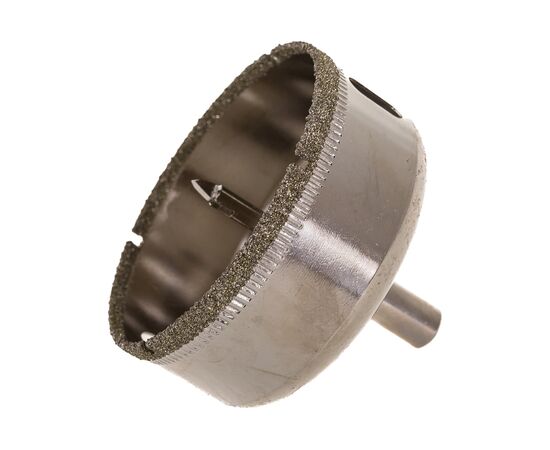  Коронка по стеклу и керамике сцентрирующим сверлом Vertex Tools 336-68-55 68х55 