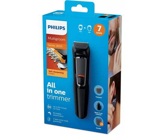  Триммер Philips MG3720/33 черный 