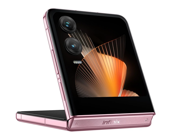  Смартфон Infinix Zero Flip 8/512Gb розовый 3G 4G 6.78" Android 14 802.11 a/b/g/n/ac GPS GSM900/1800 GSM1900 TouchSc Protect 