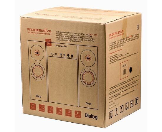  Компьютерная акустика Dialog Progressive AP-250 (black) (84207) 