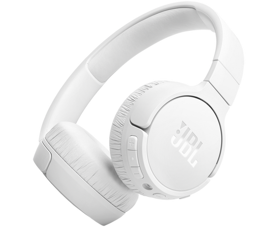  Наушники беспроводные JBL TUNE 670NC белые (bluetooth, 40 мм, JBLT670NCWHTCN) 