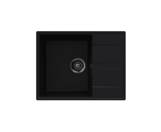  Кухонная мойка MAUNFELD Lacrima 650 MFQS-650B черный 