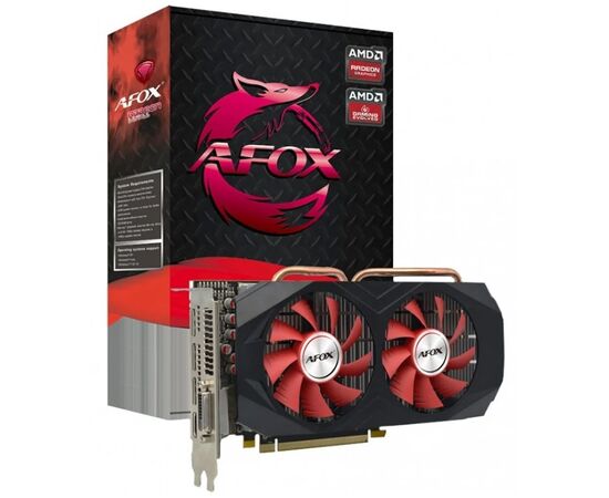  Видеокарта Afox RX 580 8GB GDDR5 (AFRX580-8192D5H3-V3) 