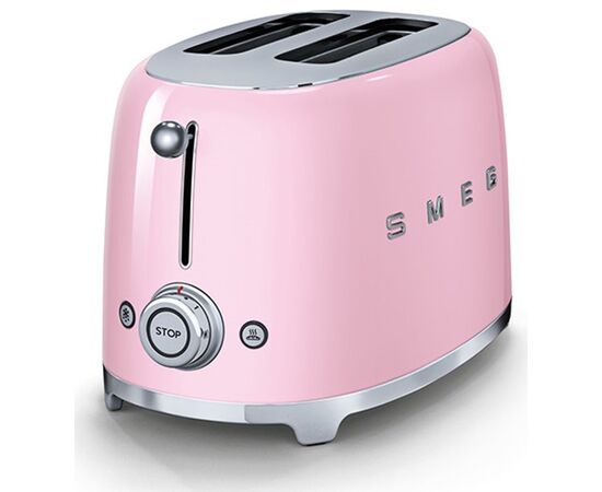  Тостер Smeg TSF01PKEU розовый 