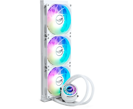  СВО Valkyrie Jarn 420 ARGB White (C420W-RGB) / 3x140mm ARGB fans, 500-2150RPM, 105CFM, 32.2dBA, 300W TDP 