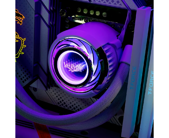  СВО Valkyrie Jarn 420 ARGB White (C420W-RGB) / 3x140mm ARGB fans, 500-2150RPM, 105CFM, 32.2dBA, 300W TDP 