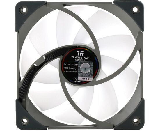  Вентилятор Thermalright TL-C12S, ARGB 120х120x25 черный 4-pin 25.6дБ Ret 