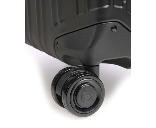  Чемодан Piquadro Alu BV4425ALUS/N черный 40х55х20 см, 4.590кг 