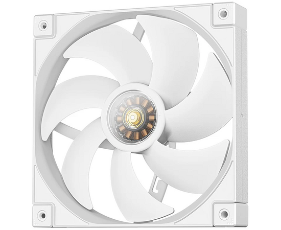  Вентилятор DEEPCOOL FT14 WH 140x140x25мм (PWM, White LED, белый, 500-1650об/мин) Color BOX 