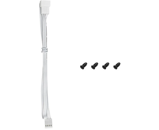  Вентилятор DEEPCOOL FT14 WH 140x140x25мм (PWM, White LED, белый, 500-1650об/мин) Color BOX 