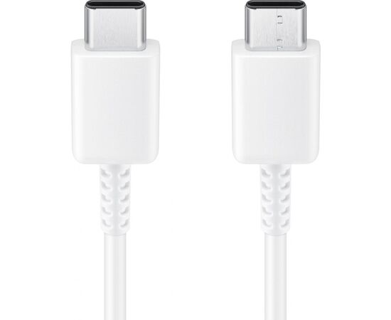  Дата-кабель Samsung Type-C to Type-C 60W max (EP-DA705BWRGRU) белый 