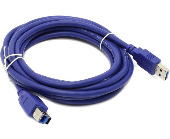  Кабель Vcom VUS7070-3M USB3.0 Am/Bm 3m 
