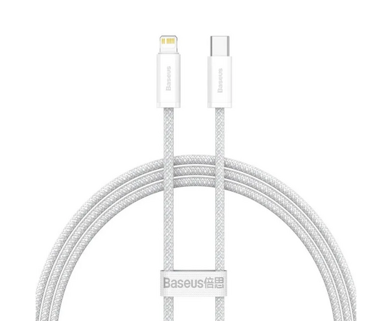  Дата-кабель Baseus Dynamic (CALD000002) Fast Charging Type-C to iP 20W 1m White 