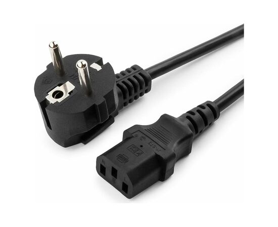  Кабель питания Cablexpert PC-186-VDE Schuko- C13 VDE 10А 1.8м черный 