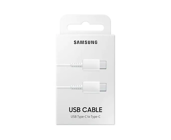  Кабель Samsung EP-DX310JWRGRU USB Type-C (m)-USB Type-C (m) 1.8м белый 1шт 