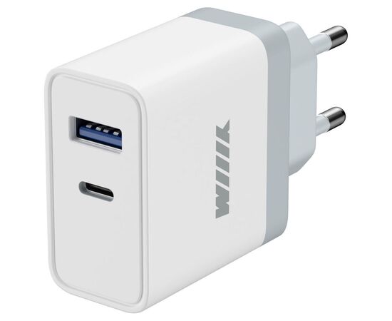  СЗУ Wiiix UNN-4-2-01-QC 3A+2.4A PD+QC универсальное белый 