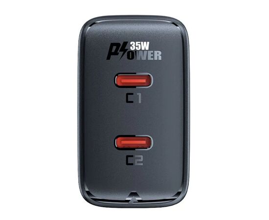  СЗУ ACEFAST A49 PD35W GaN  USB-C+USB-C (черный) 