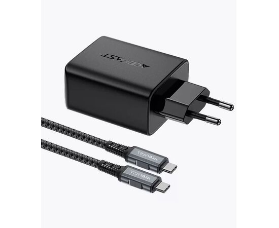  СЗУ ACEFAST A17 65W GaN multi-function HUB, black 