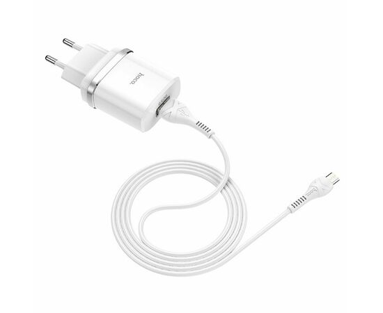  СЗУ HОСО C12Q Smart QC3.0 (белый) 