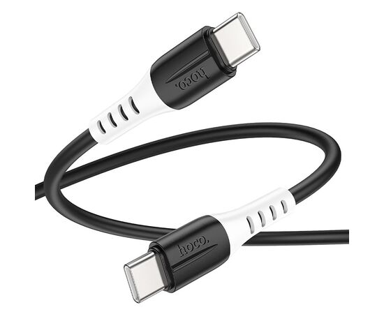  Кабель Type-C - Type-C Hoco X82 100см 3A (black) (206148) 